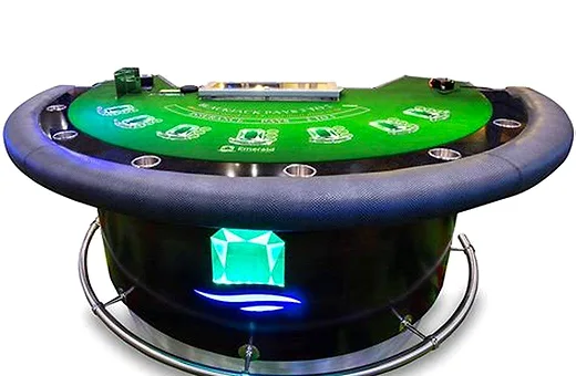 Luckyland Casino social live dealer blackjack table